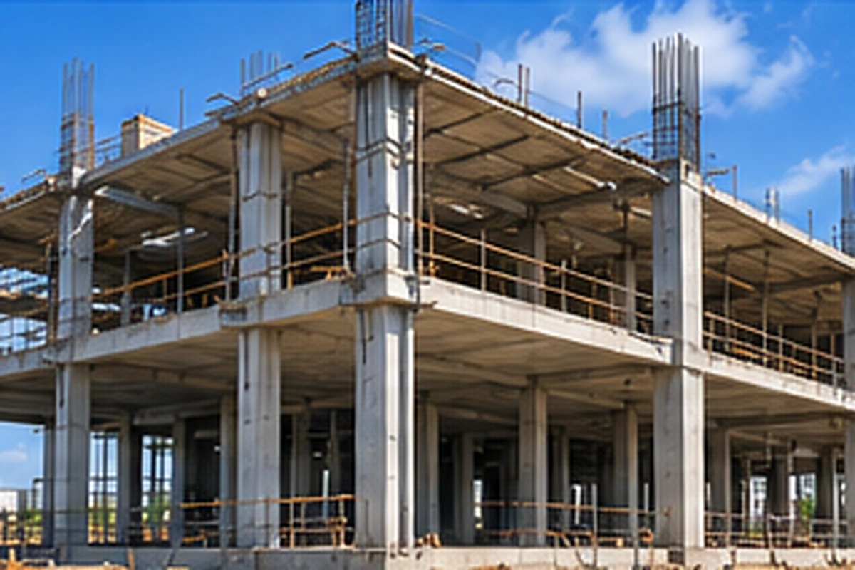 RCC industrial structure construction