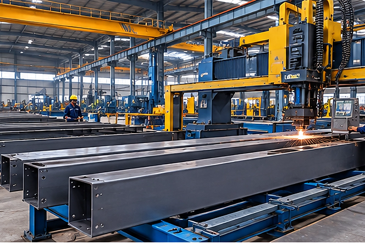 Steel fabrication and manufacturing supply coordination